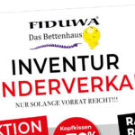 Inventur Sonderverkauf 2024